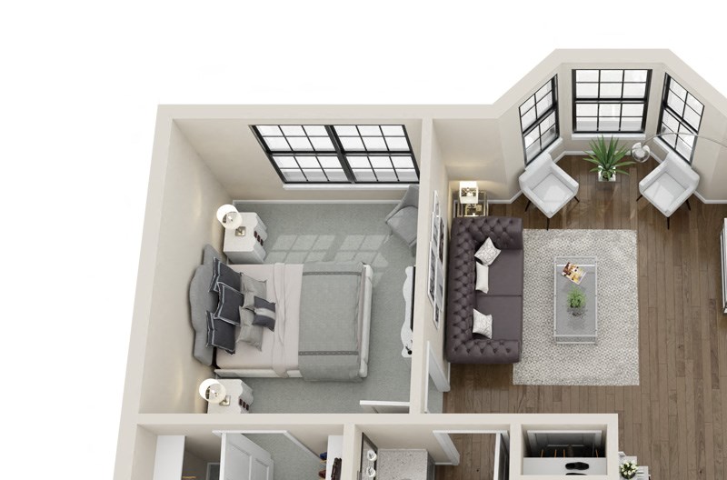 The Garden Floor Plan